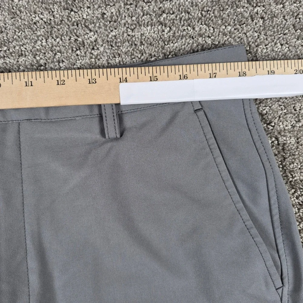 FootJoy Golf Shorts Mens 36 Gray Performance Stretch Flat Front Athletic FJ